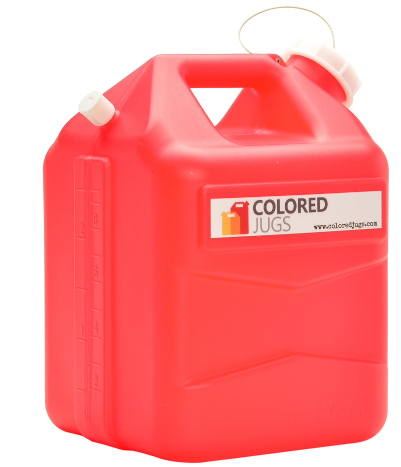 Colored Jugs - Color Coded Translucent Chemical Containers