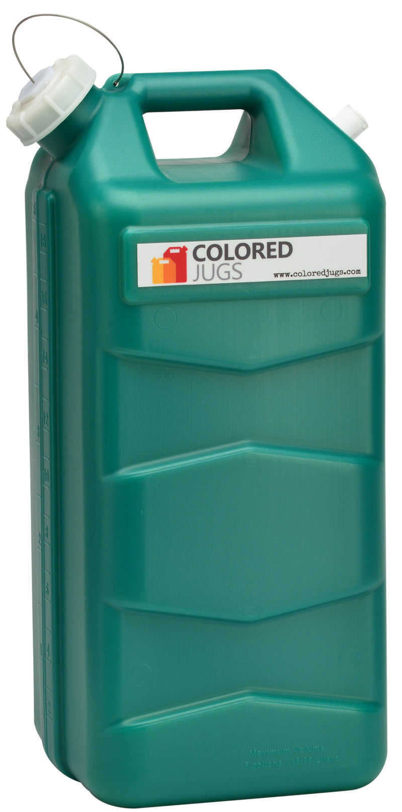 Colored Jugs - Color Coded Translucent Chemical Containers