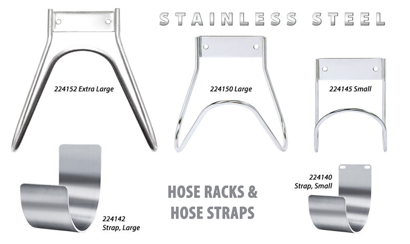 Stainless Steel Hose Racks and Straps